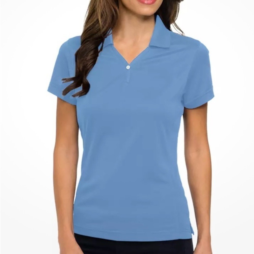 Tri-Mountain Performance Polo Y-Neck, Golf Shirt, Women's,‎  Size Small